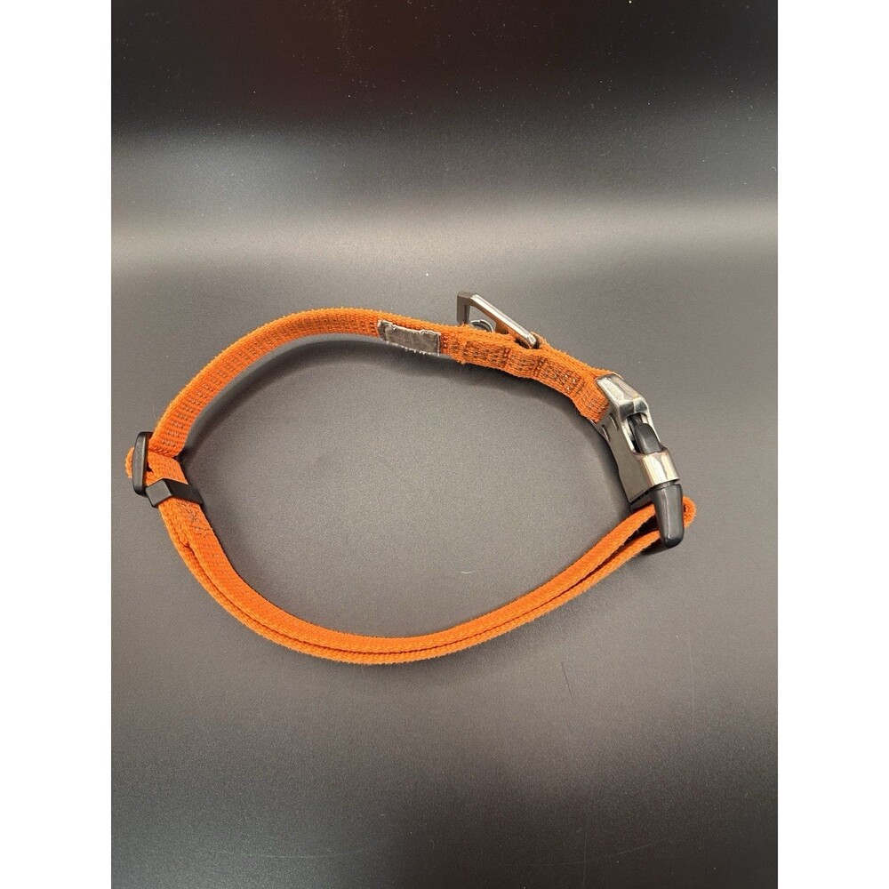 Carhartt Tradesman Dog Collar Hunter Orange Reflective Rugged Size Large 18”-26” - Picture 6 of 7